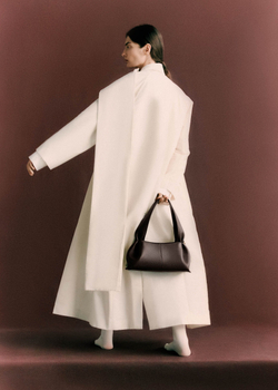 POLENE Сумка Numéro Neuf East West, темно-коричневый