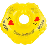 Круг на шею для купания малышей 0-24 мес., 3-12 кг желтый (Baby Swimmer)