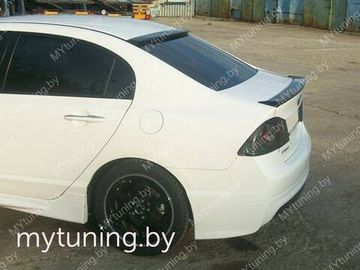 LIP-Спойлер для Honda Civic 8(VIII) 4D