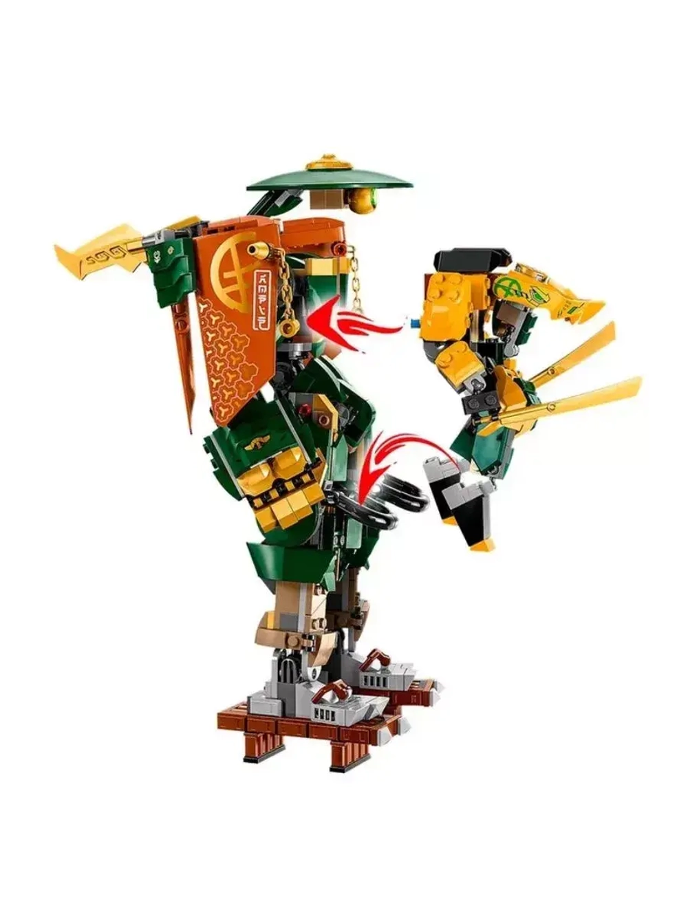 Конструктор Командные роботы Ллойда и Арин 784 детали