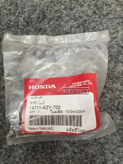 14711-KZY-700. VALVE, IN. HONDA