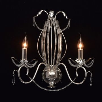 Бра 2*E14 299021002 серебристый Валенсия Chiaro