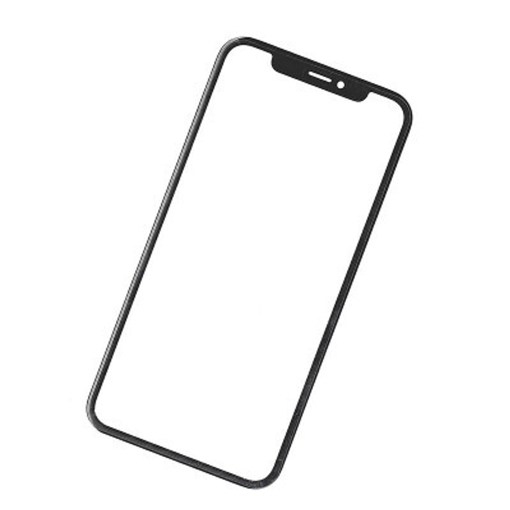 Стекло для iPhone X в сборе с OCA пленкой Черный