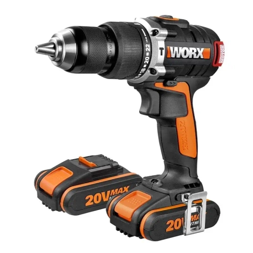 WORX WX373 аккумуляторная дрель-шуруповерт (2 x 2 Ач, ЗУ)