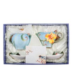 FM-05/ 4 Набор сахарница и молочник «Лилии» (Pavone)