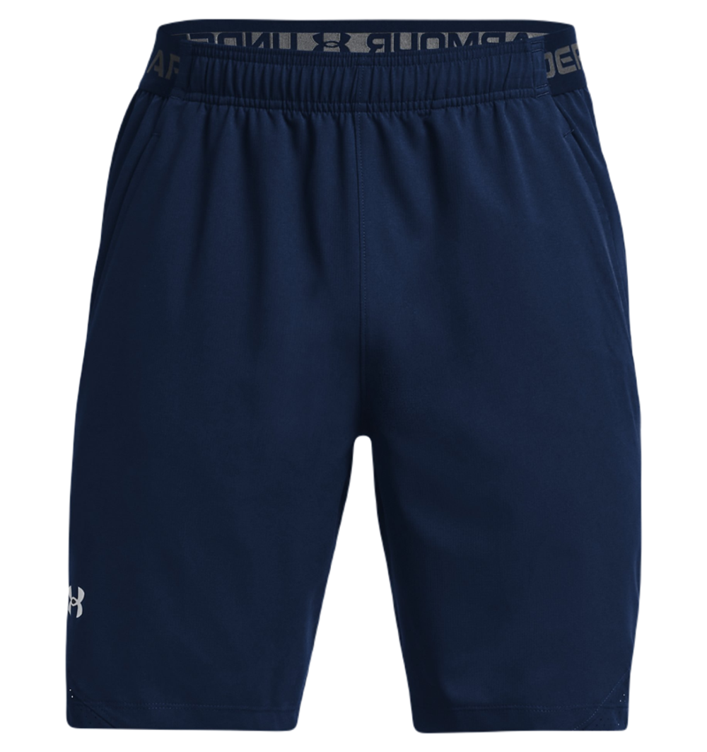 Мужские теннисные шорты Under Armour Men's UA Vanish Woven Shorts - academy/mod gray