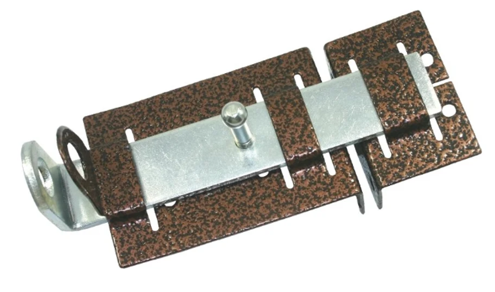 Задвижка дверная 3Д-04 медь (под замок) (00002747)