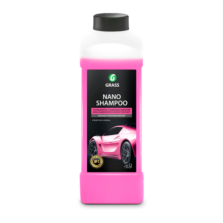 Автошампунь Grass Nano shampoo 1 л