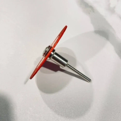 Диск алмазный " Красный ДРАКОН " 3 штс оправкой для гравера по керамограниту/стеклу 50 мм/80-100Grit