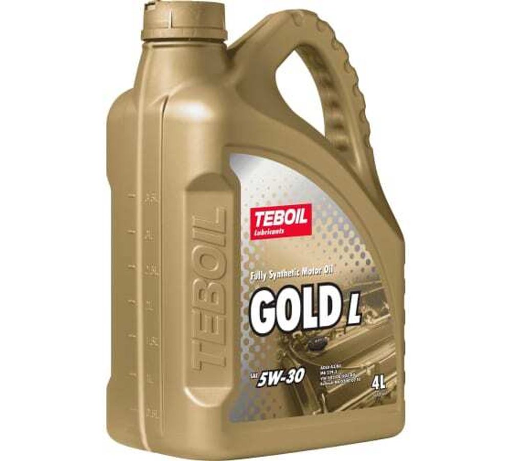 Масло TEBOIL Gold L 5W30 SP/SN Plus, SN/CF A3/B4 (4л) синтетика