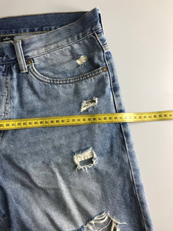 Шорты H&M с порезами, маркировка 32, визуально 38 размер