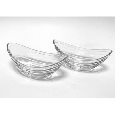 Набор салатников 2 предмета LISA 195 мл закаленное стекло в подарочной упаковке