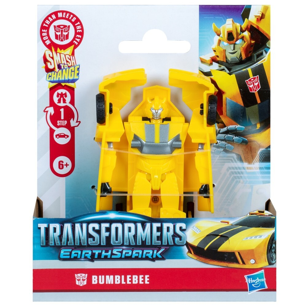 Hasbro Transformers Earth Spark - фигурка BUMBLEBEE 1-step smash G0996