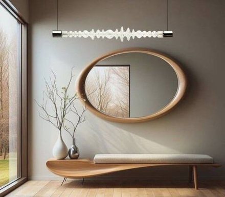 Chandelier  horizontal Filamento Lamp 1ud by Mayice studio