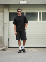 Шорты льняные | black