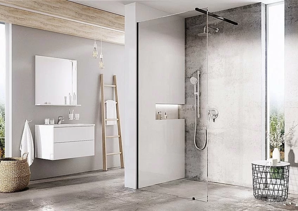 Душевое ограждение Ravak WALK-IN WALL ST 60/W SET-1200 Uni стекло прозрачное/профиль черный