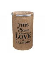 Корзина для белья бежевая FX-1031B