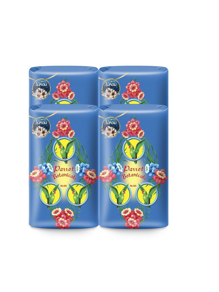 Набор мыла PARROT Botanicals с древесным ароматом, 4 шт * 70г
