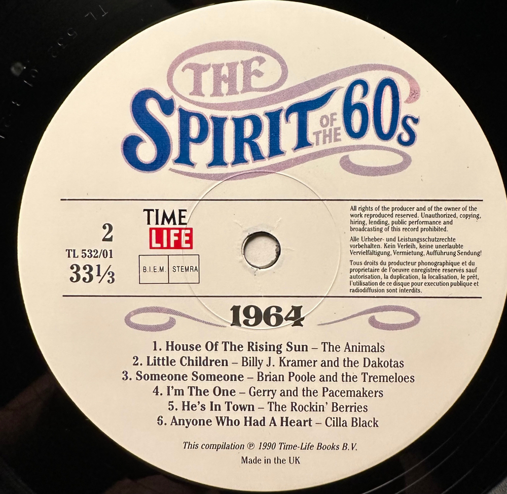 The Spirit Of The 60s 1964 2LP (Англия 1990г.)
