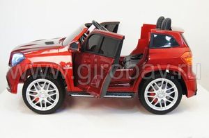 Детский электромобиль River Toys MERCEDES-BENZ GLS63 4WD красный