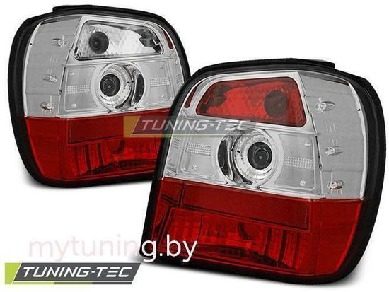 Задние фонари VW Polo 3 6N red white