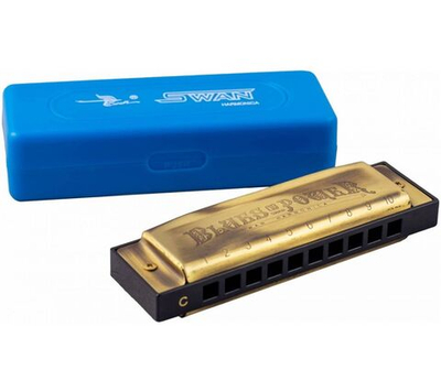 Блюзовая губная гармошка Swan 1020H-5