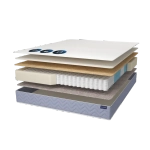 Матрас BuyRest, 21 см, жесткость выше средней, независимые пружины