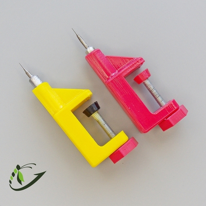 Титановая игла для напайки на струбцине