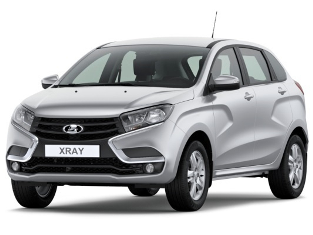 Автоковрики для Lada X-Ray. БЕЗ ящика под пассажирским сиденьем