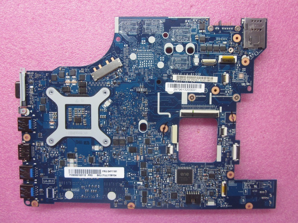 Материнская плата для ноутбука Lenovo Edge E530/E530c ASM HM77 W8-PRO (04Y1181), оригинал