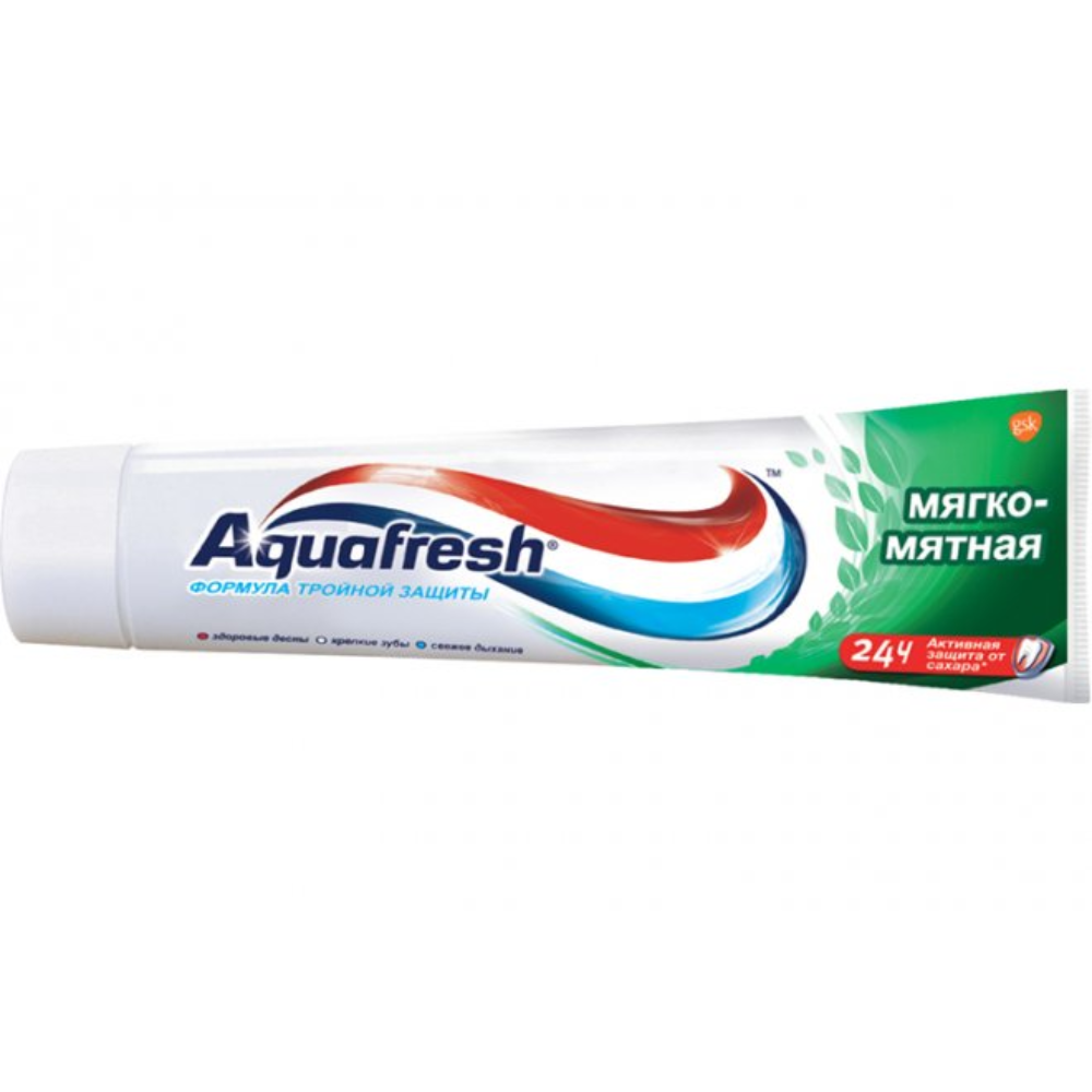 Зубная паста Aquafresh Тройная защита Мягко-Мятная 100 мл