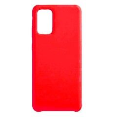 Силиконовый чехол Silicone Cover для Samsung Galaxy S20 Plus (Красный)