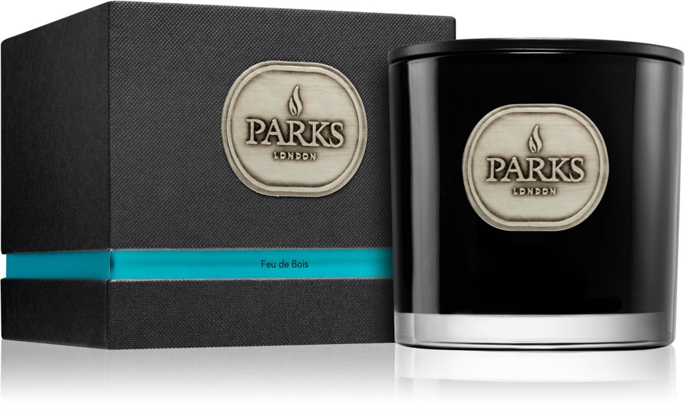 Parks London Platinum Feu De Bois - ароматическая свеча /   650  g  / GTIN 5039143030709