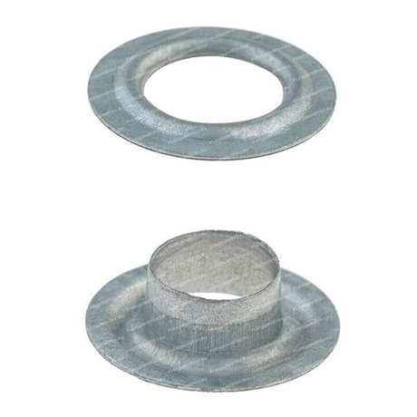 Люверс круглый оцинкованный 16 мм