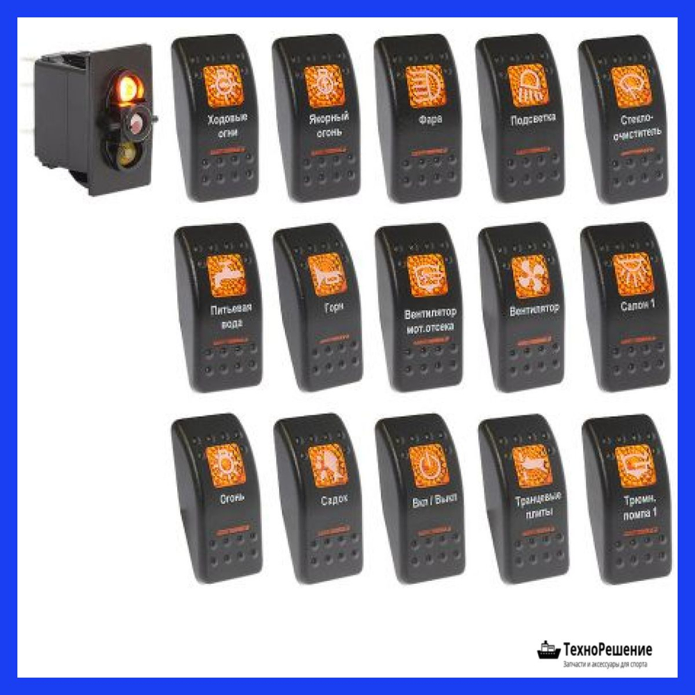 Клавиша "Мацератор" на выключатель