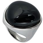 Кольцо Possebon Agata Preto K0916.4 16 S