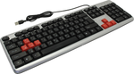 Клавиатура ExeGate LY-401 Silver&Black  &lt;USB&gt;  104КЛ &lt;264086&gt;