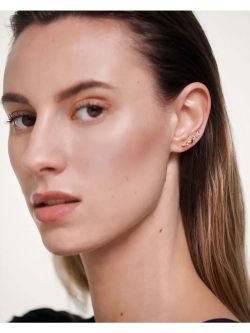 Серьги Euphoria серебро 925 пробы покрытое золотом