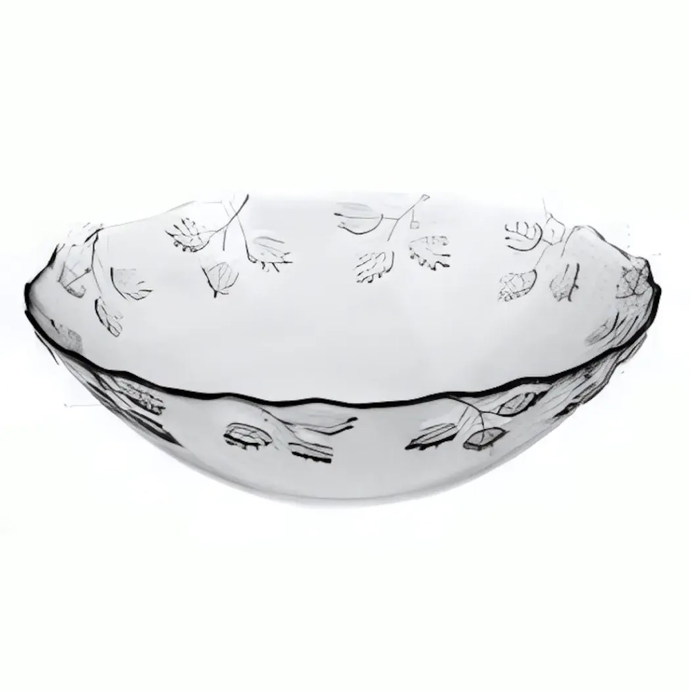 Салатник стеклянный 27см «Пастораль» 10429SLB