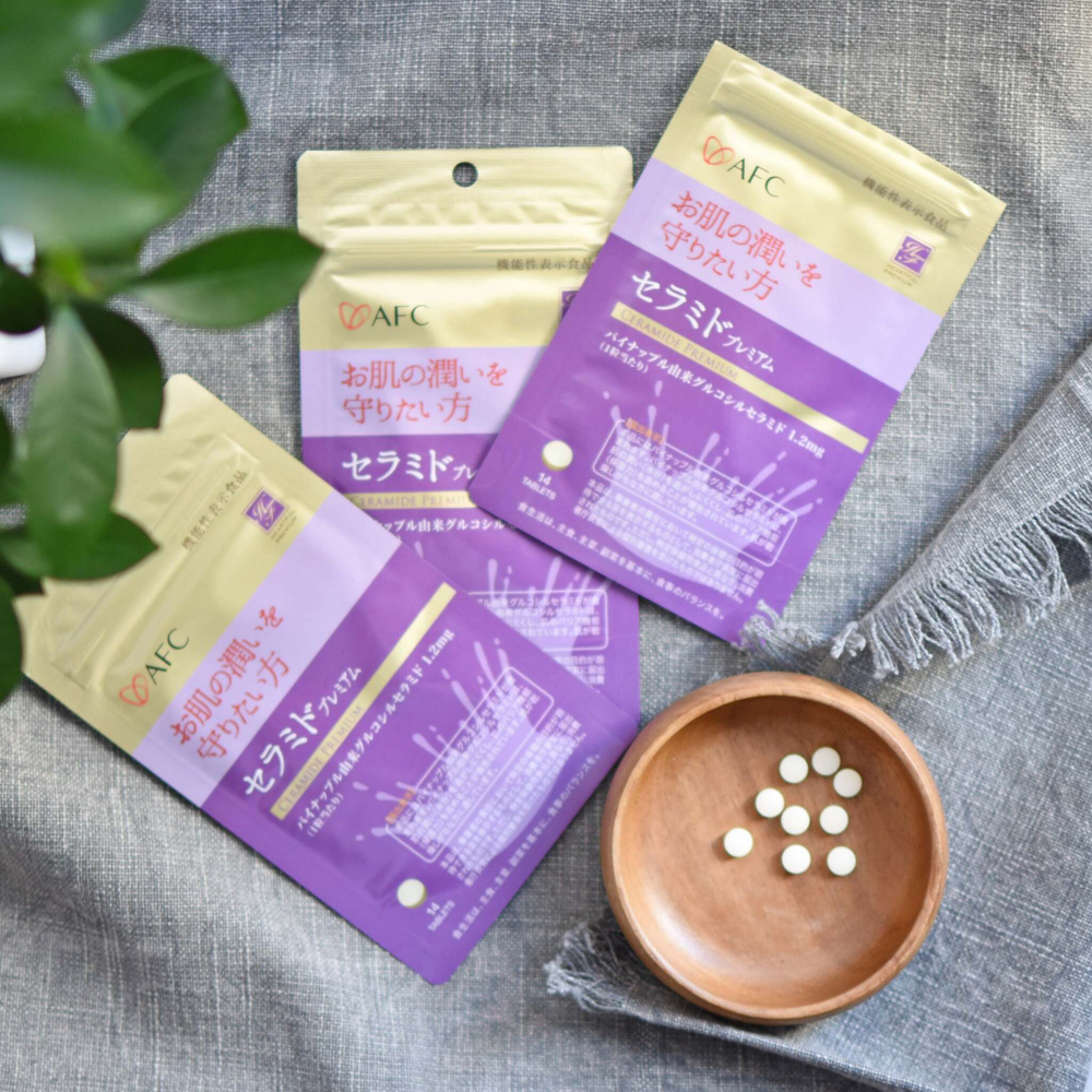 Биодобавка с церамидами для увлажнения и тонуса кожи AFC