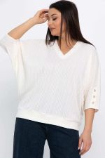 Блуза Вэнсдей (молочная) Б14819-4М LT Collection