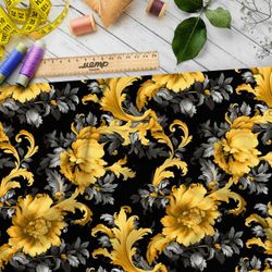 Ткань премиум интерлок эффектный шелк