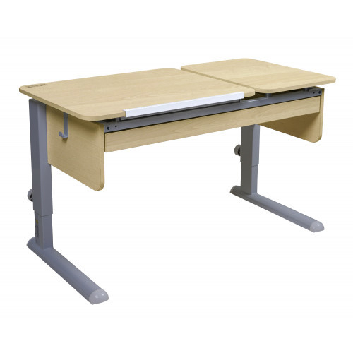 Растущая парта Астек Твин-2 с выдвижным ящиком (1150×575 мм)