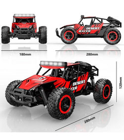 Радиоуправляемый внедорожник Volantex RC Desert King красный 4WD 2.4G 1/16 RTR