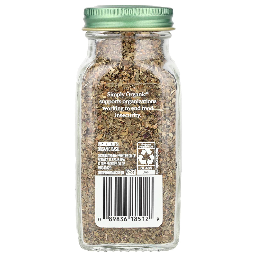 Simply Organic, Базилик, 15 г (0,54 унции)