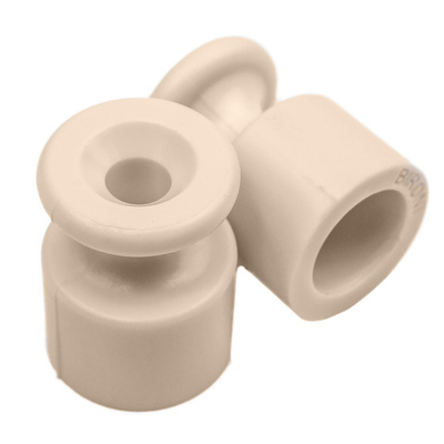 Изолятор для наружного монтажа, пластик, цвет песочное золото (100 шт/уп) B1-551-24-100