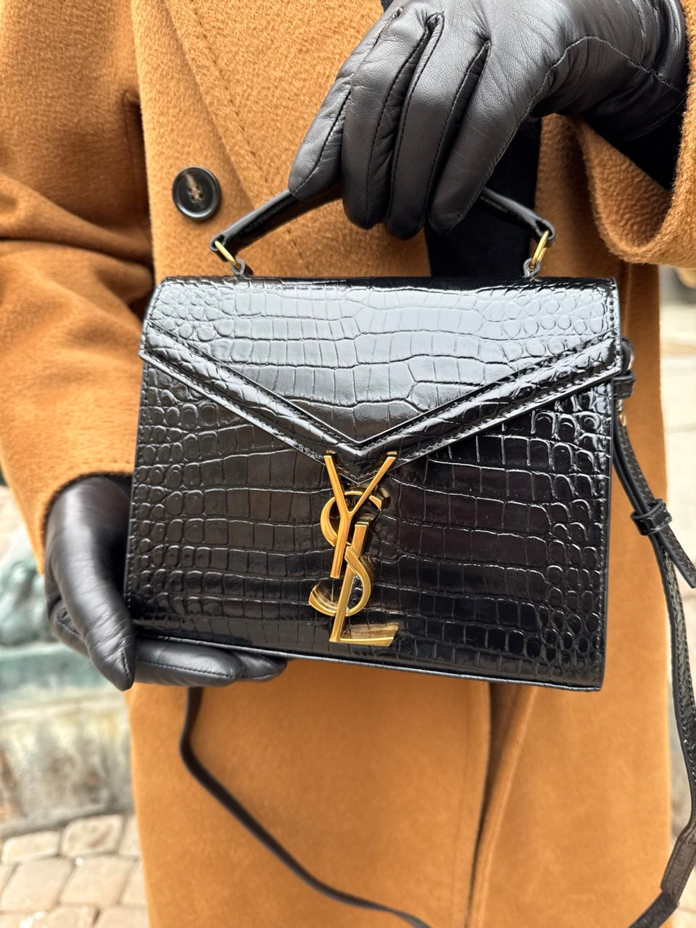 Saint Laurent Cassandra Mini Top Handle