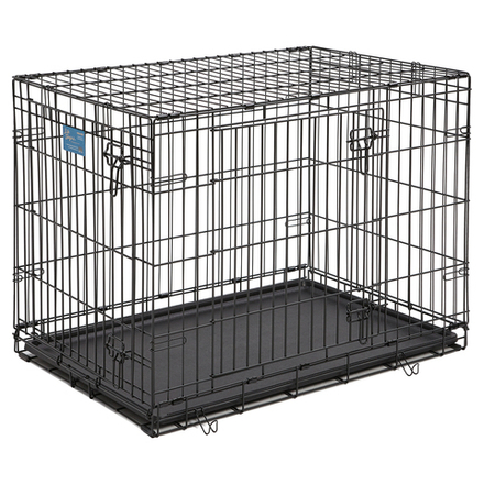 Клетка MidWest Life Stages для собак 93х59х64h см 2 двери черная