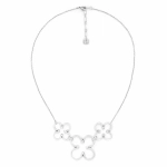 Колье ORI TAO, Clover, "символ удачи", OT24.2-15-31751 (серебристый)