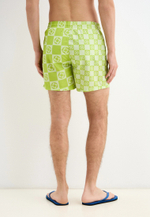 Мужские пляжные шорты зеленый